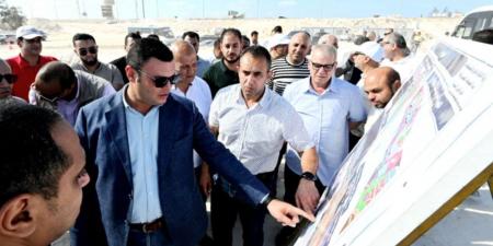 وزير الإسكان يتفقد بحيرات نيو مارينا ومارينا 8 - الكويت الاخباري