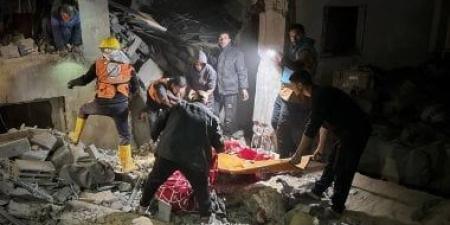 شهداء ومصابون في غارة للاحتلال الإسرائيلي وسط قطاع غزة - الكويت الاخباري
