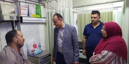 مدير صحة بني سويف يتفقد مستشفى الحميات ويستمع لآراء المرضى - الكويت الاخباري