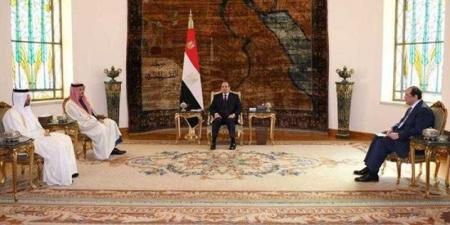 الرئيس السيسي يستقبل رئيس مجلس الوزراء وزير الخارجية بدولة قطر - الكويت الاخباري