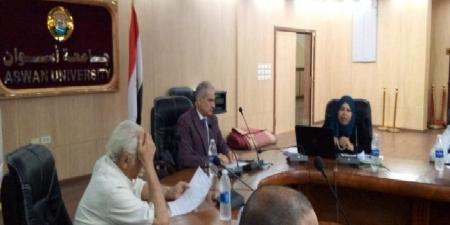 جامعة أسوان ترفع درجة الاستعداد لاستقبال العام الجامعي الجديد - الكويت الاخباري
