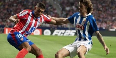 إسبانيول يفوز على أتلتيكو مدريد ٢-١ في الليجا - الكويت الاخباري