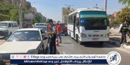 حملة مشتركة للكشف تعاطي المواد المخدرة والمخالفات المرورية بشارع الجيش بالمنصورة - الكويت الاخباري