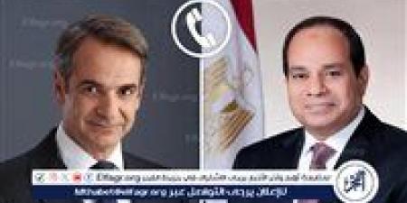 السيسي يتلقى اتصالًا من رئيس وزراء اليونان: دعم لجهود مصر في وقف الحرب بغزة وتعزيز الشراكة الاستراتيجية - الكويت الاخباري