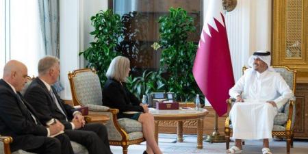رئيس الوزراء القطري يبحث مع عضو في مجلس الشيوخ الأمريكي عددا من الموضوعات المشتركة - الكويت الاخباري