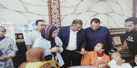 مدير الرياضة بالقليوبية يتفقد فعاليات مبادرة إجازتك عندنا بإدارة شباب طوخ - الكويت الاخباري