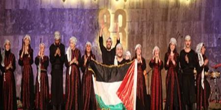 رفع علم فلسطين فى مهرجان محكى القلعة وفرقة كنعان الفلسطينية تتألق - الكويت الاخباري