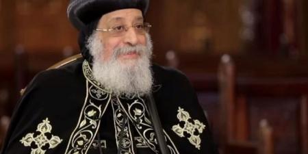 البابا تواضروس يلقي عظته الأسبوعية من كنيسة السيدة العذراء بالعلمين - الكويت الاخباري