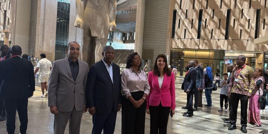 المتحف المصري الكبير يستقبل رئيس أنجولا - الكويت الاخباري