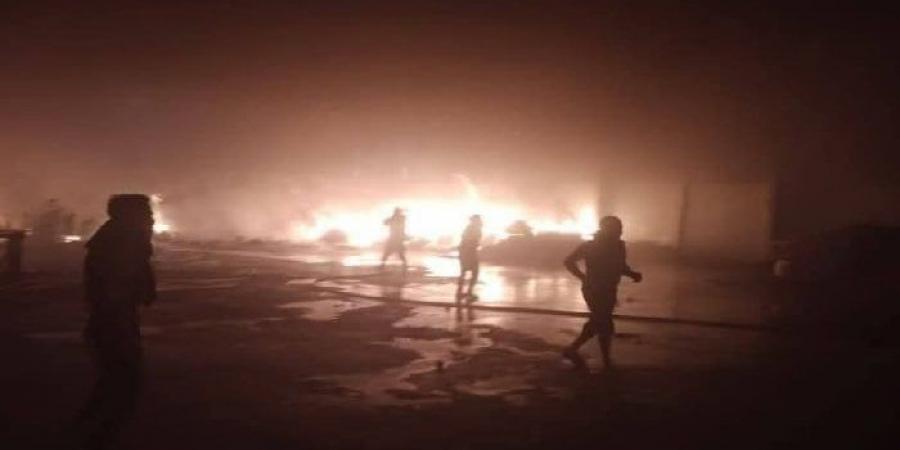 اندلاع حريق بمحطة بطاطس في البحيرة والحماية المدنية تحاول السيطرة - الكويت الاخباري