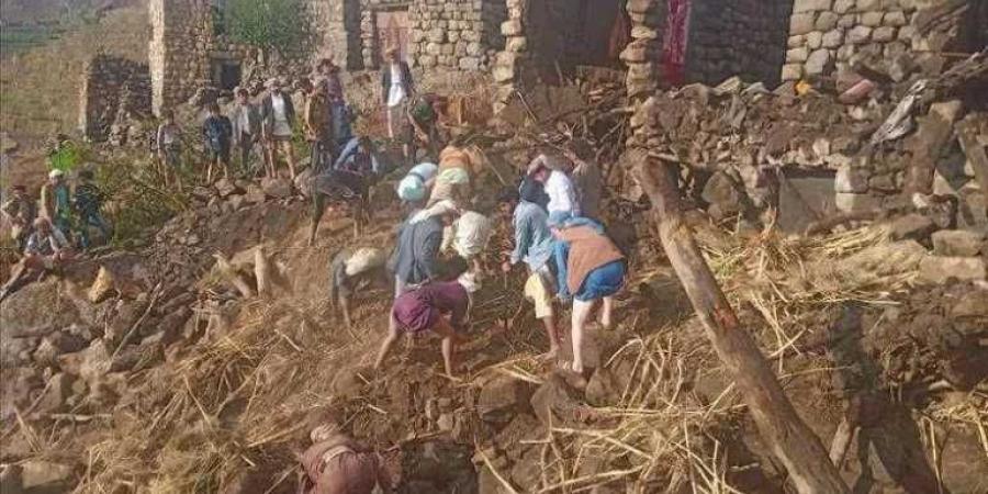 المحويت: انهيار منزلين جراء الأمطار الغزيرة ونفوق عدد من رؤوس الثروة الحيوانية - الكويت الاخباري