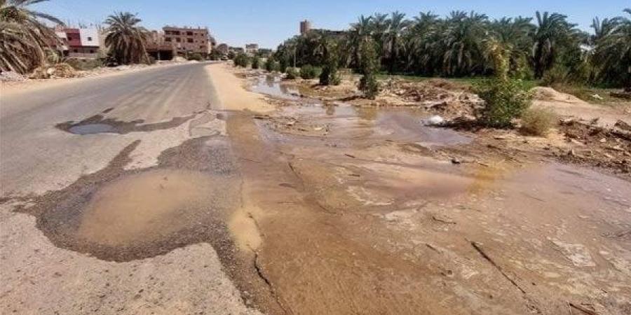 قطع المياه عن مدينة موط بالوادي الجديد - الكويت الاخباري