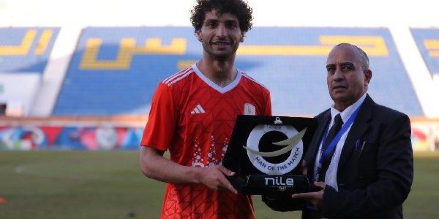 عمرو ناصر يحصد جائزة رجل مباراة فاركو وبيراميدز في الدوري - الكويت الاخباري