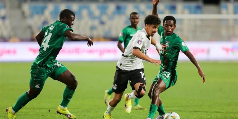 التعادل السلبى يحسم مواجهة مصر مع زامبيا في أمم إفريقيا للشباب - الكويت الاخباري