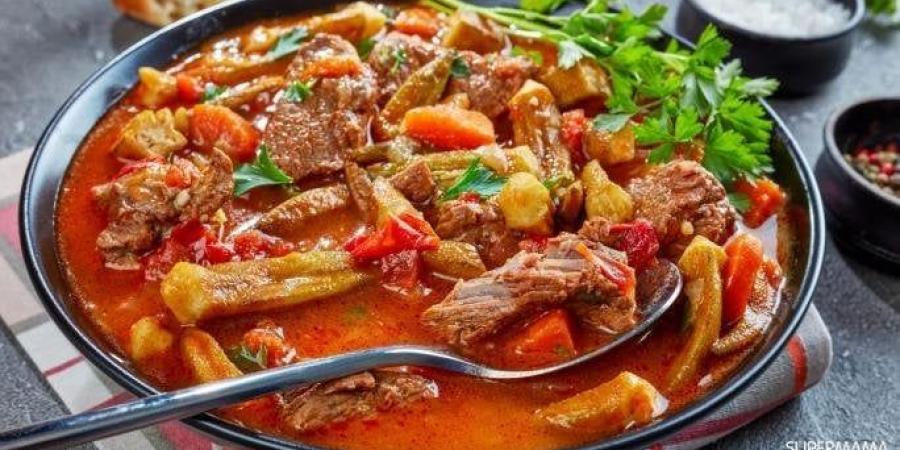طريقة عمل طاجن البامية باللحمة في الفرن - الكويت الاخباري