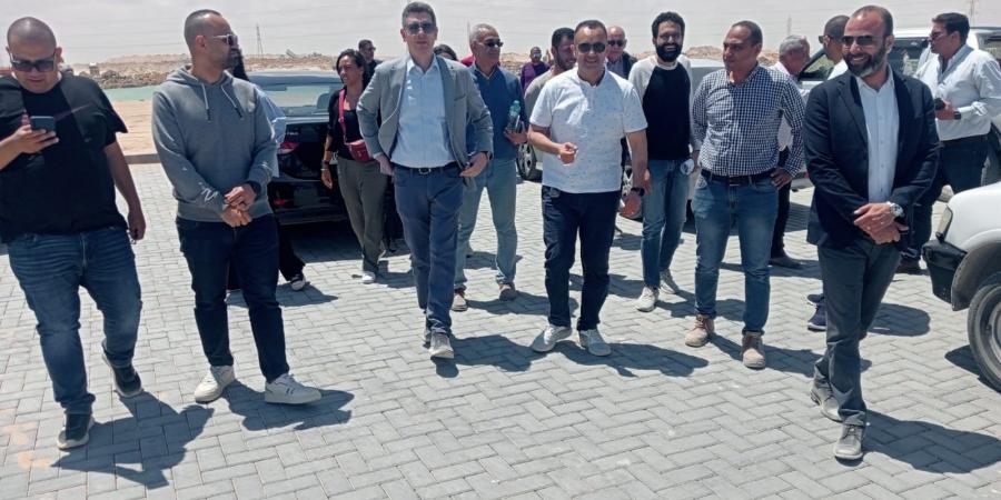 جولة تفقدية لرئيس جهاز القري السياحية والمدير التنفيذي للشركة المصريه السعودية - الكويت الاخباري