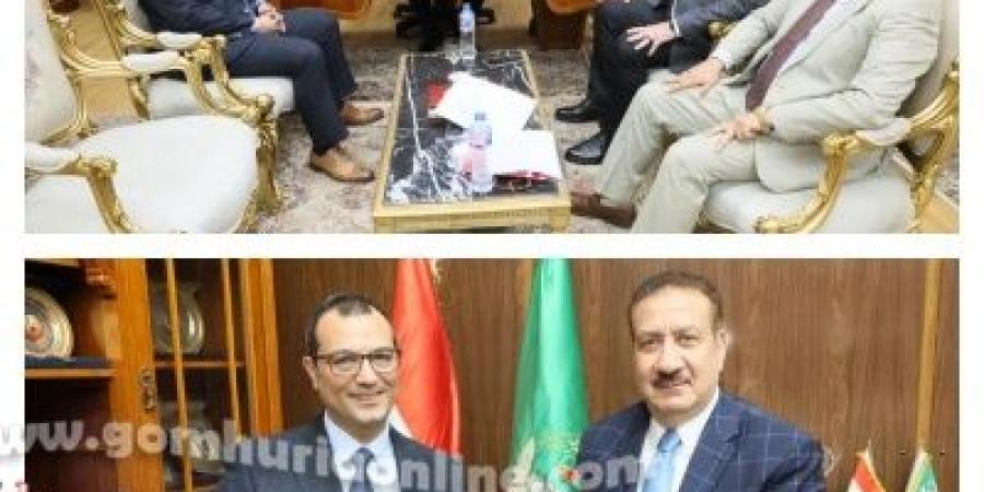 محافظ المنوفية يهنئ مدير غاز مصر الجديد ويستعرض مشروعات حياة كريمة - الكويت الاخباري