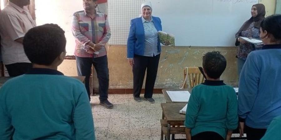 مدير تعليم القاهرة تتابع انتظام الدراسة بإدارة المرج  - الكويت الاخباري