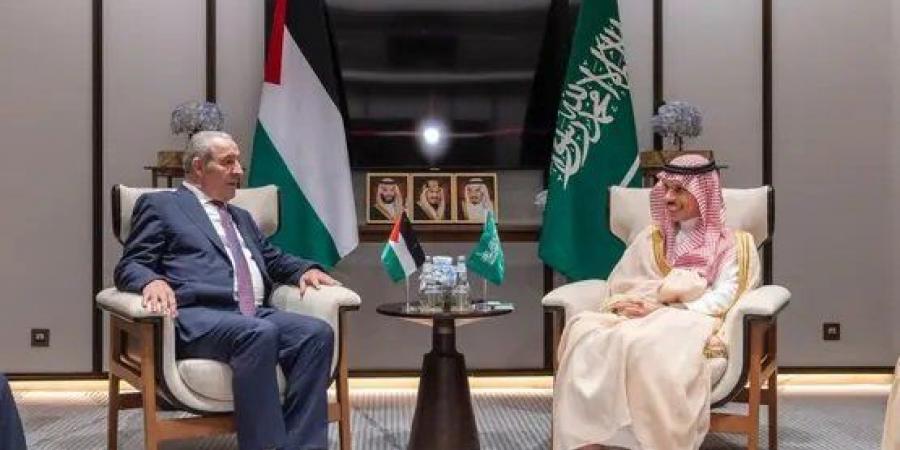وزير الخارجية السعودي يبحث مع نائب الرئيس الفلسطيني تطورات الأوضاع في فلسطين - الكويت الاخباري