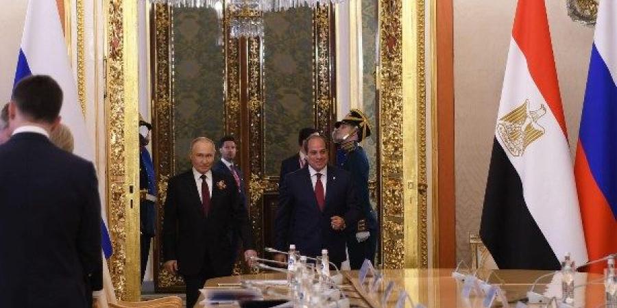 الرئيس السيسي يعقد جلسة مباحثات مع نظيره الروسي على هامش الاحتفال بعيد النصر بموسكو |فيديو - الكويت الاخباري