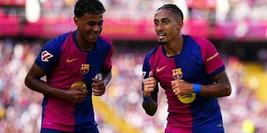 برشلونة ضد الريال.. رافينيا يمنح البلوجرانا رابع الأهداف وانهيار للميرنجي «فيديو» - الكويت الاخباري