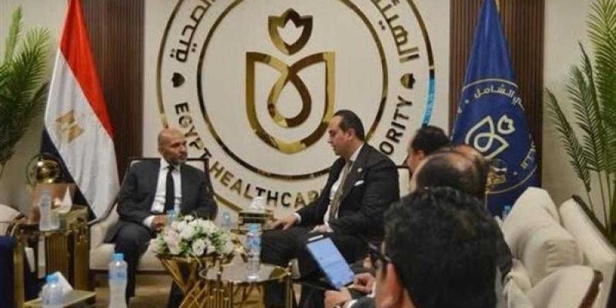رئيس هيئة الرعاية الصحية يلتقي الرئيس التنفيذي والمؤسس لشركة حلول الصحة المتقدمةً (AHS) - الكويت الاخباري