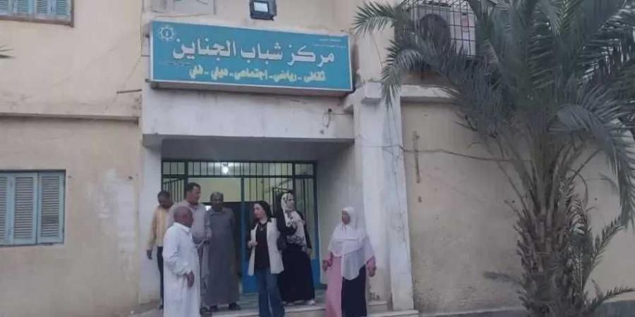 وكيل الشباب والرياضة بالسويس تجري جولة لمتابعة سير العمل بمركز شباب الجناين - الكويت الاخباري