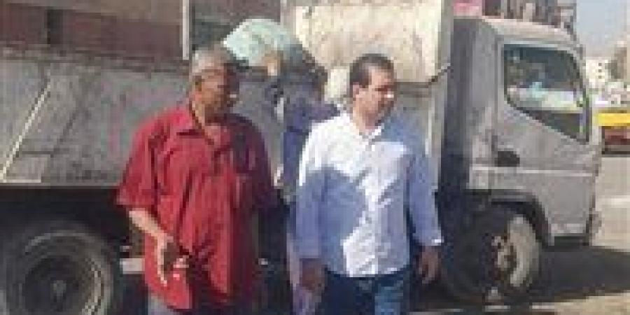 متابعة ميدانية لأعمال النظافة بنجع حمادي في الفترة الصباحية - الكويت الاخباري