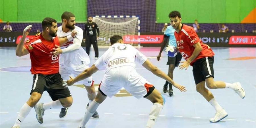 الأهلى يهزم الزمالك ويصل لنهائي كأس السوبر الأفريقى لليد - الكويت الاخباري
