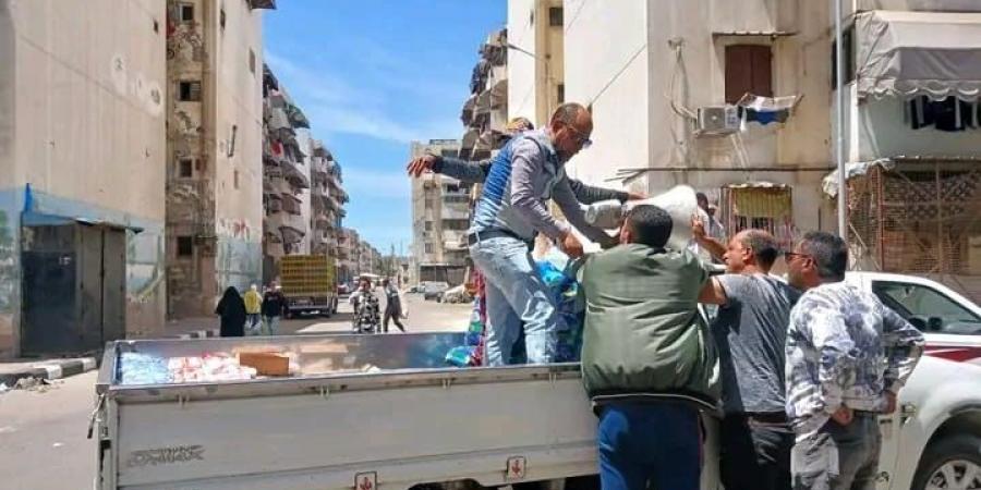 إزالة التعديات والإشغالات والمخالفات بضواحي بورسعيد - الكويت الاخباري