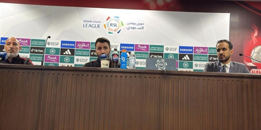 ريزيتش مدرب الرائد يعلق على الهزيمة أمام الاتحاد.. ماذا قال؟ - الكويت الاخباري