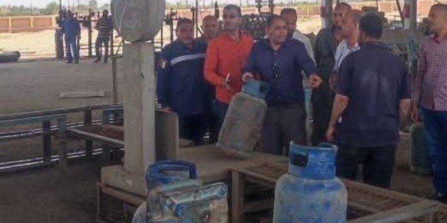 ضبط نقص في أوزان أسطوانات البوتاجاز بمصنع بالمنيا - الكويت الاخباري
