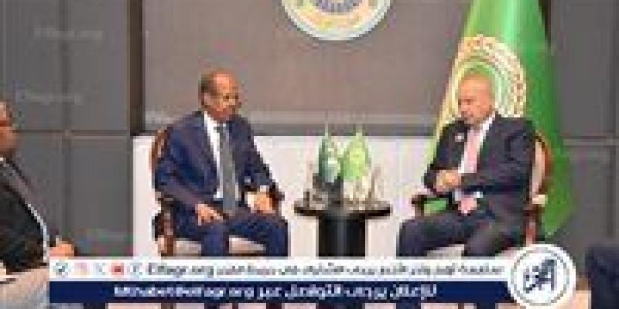 أبو الغيط يلتقي رئيس مفوضية الاتحاد الافريقي على هامش قمة بغداد - الكويت الاخباري