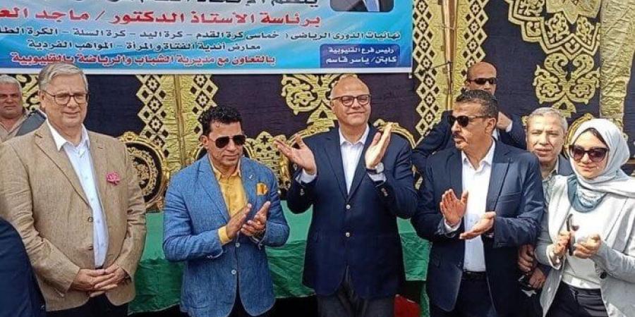 بحضور وزير الشباب والرياضة.. مركز شباب الرملة يتوج ببطولة القليوبية - الكويت الاخباري