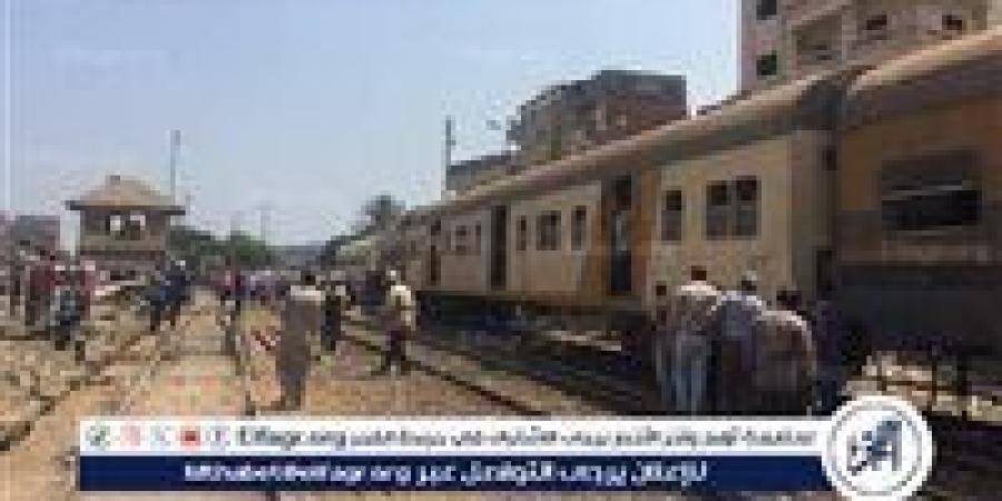 مصرع شخص  دهسًا اسفل عجلات قطار في المنيا - الكويت الاخباري