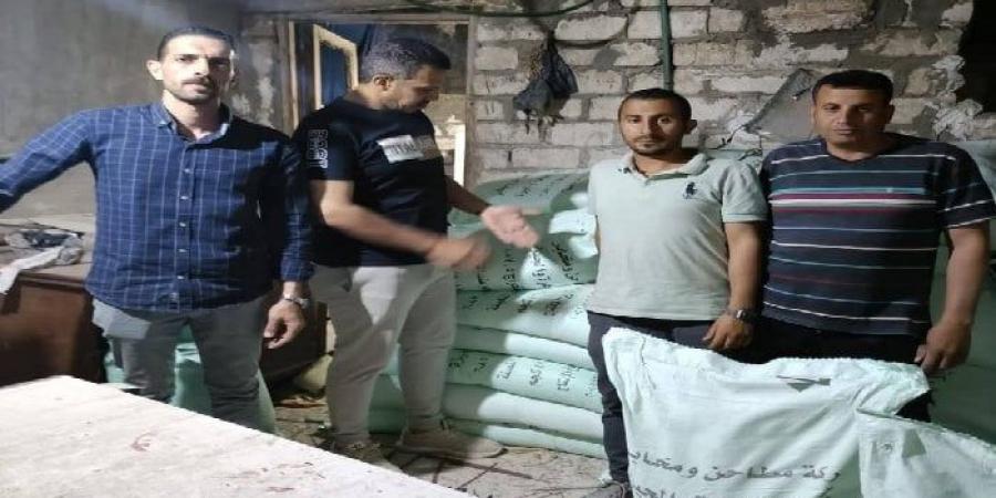 إحباط محاولة تهريب طن ونصف دفيق مًدعم للسوق السوداء بإيتاي البارود - الكويت الاخباري