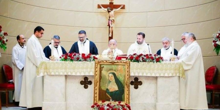 المطران شيحان يترأس قداس عيد القديسة ريتا بالبطركخانة المارونية بمصر الجديدة - الكويت الاخباري