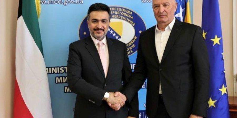 مباحثات بين سفير الكويت ووزير دفاع البوسنة لتفعيل الاتفاقيات الثنائية - الكويت الاخباري