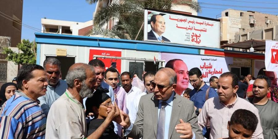 محافظ المنيا يفتتح منفذًا لبيع اللحوم البلدية بأسعار مخفضة استعدادًا لعيد الأضحى المبارك - الكويت الاخباري