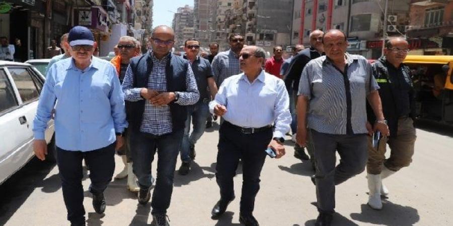 نائب وزير الإسكان يتفقد مواقع تجمعات المياه بالإسكندرية - الكويت الاخباري