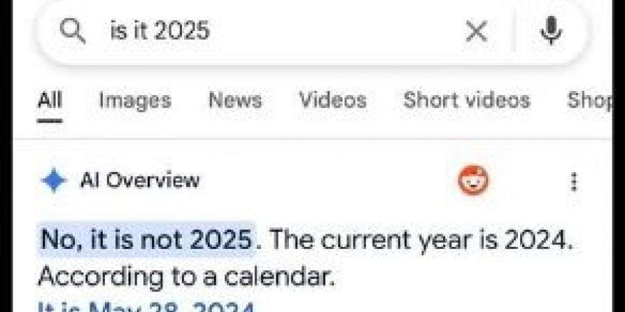 رغم تخطى العالم منتصف 2025.. "Google AI Overviews" تفشل في تحديد العام الحالي - الكويت الاخباري