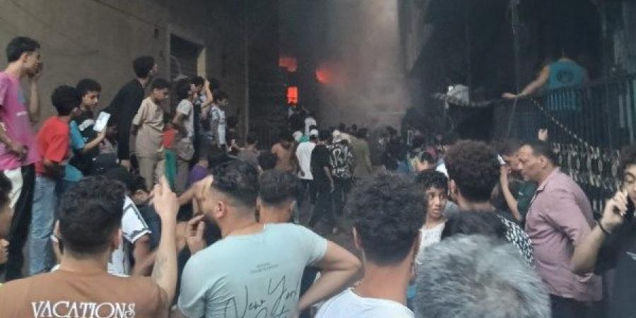 إصابة 5 أشخاص في حريق مصنع بلاستيك بالقليوبية - الكويت الاخباري