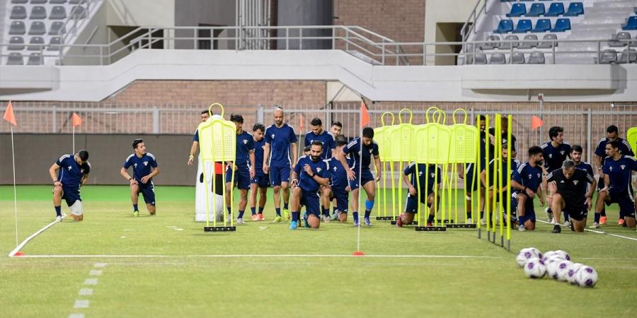 «الأزرق» يجري تدريباته على استاد النصر اليوم - الكويت الاخباري