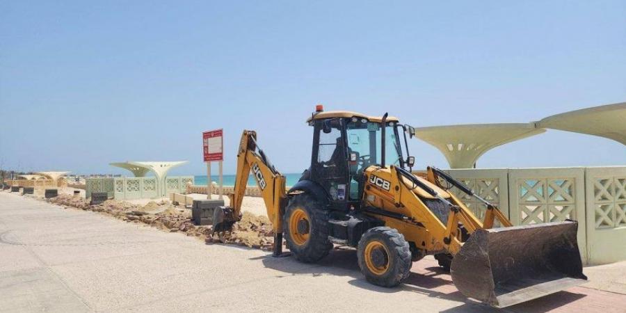 بدء أعمال صيانة وتطوير الواجهة البحرية بالخفجي - الكويت الاخباري