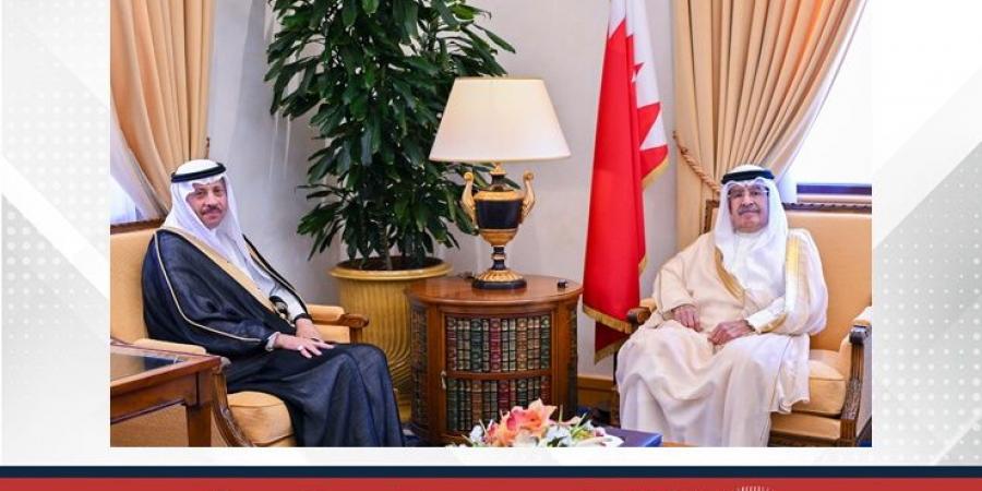 سمو الشيخ علي بن خليفة آل خليفة يستقبل السفير السعودي - الكويت الاخباري