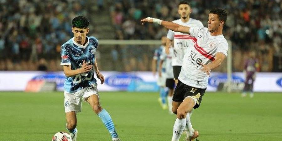 ناصر منسي يسجل هدف التعادل للزمالك أمام بيراميدز في نهائي كأس مصر - الكويت الاخباري