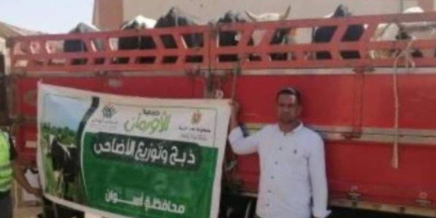 جمعية الأورمان .. توزيع لحوم30 عجل بلدى بأسوان خلال أيام عيد الأضحى المبارك - الكويت الاخباري