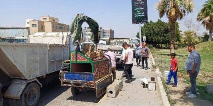 جولة ميدانية لرئيس جهاز مدينة العبور للحفاظ على المظهر الحضارى - الكويت الاخباري