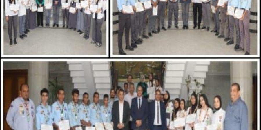 محافظ القليوبية يُكرم فريق جوالة ميت نما لفوزه بالمركز الأول في ملتقى شرم الشيخ - الكويت الاخباري
