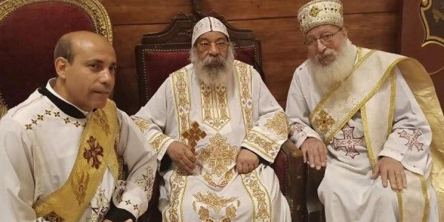 الأنبا غبريال يستقبل المستشار العسكري لمحافظة بني سويف بمقر المطرانية.. صور - الكويت الاخباري